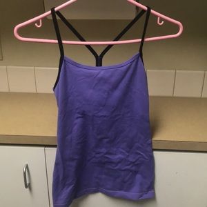 Lululemon tank top with built in bra